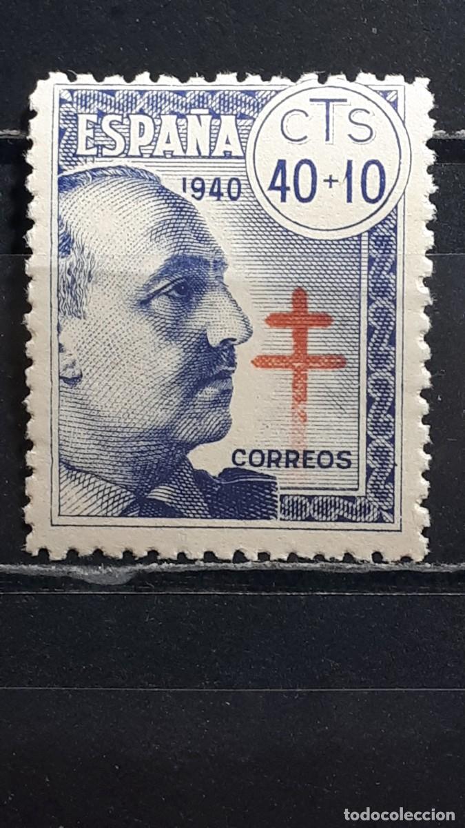 Sellos: ESPA&Ntilde;A . A&ntilde;o 1940 **. EDIFIL 938.