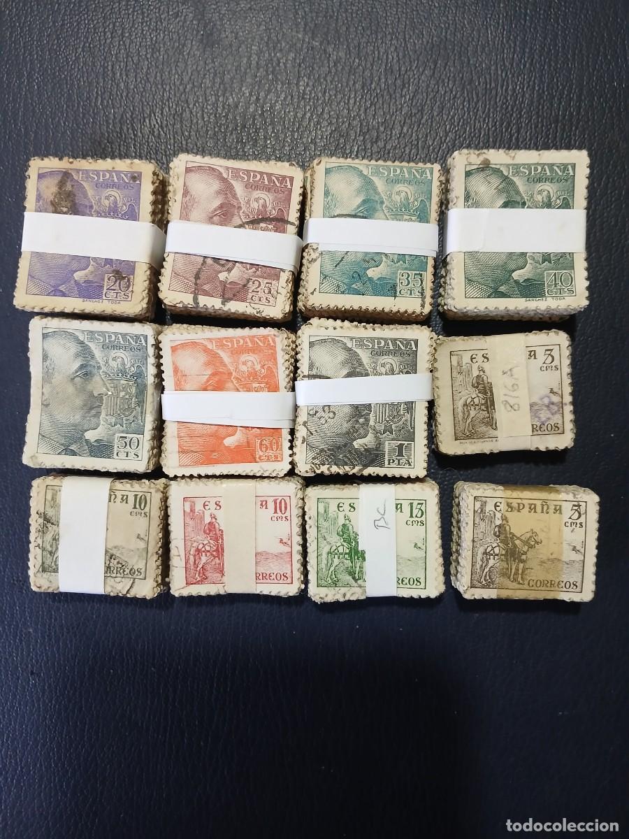 Sellos: A&Ntilde;O 1949-53 CID Y GENERAL FRANCO VALOR CATALOGO 240 EUROS
