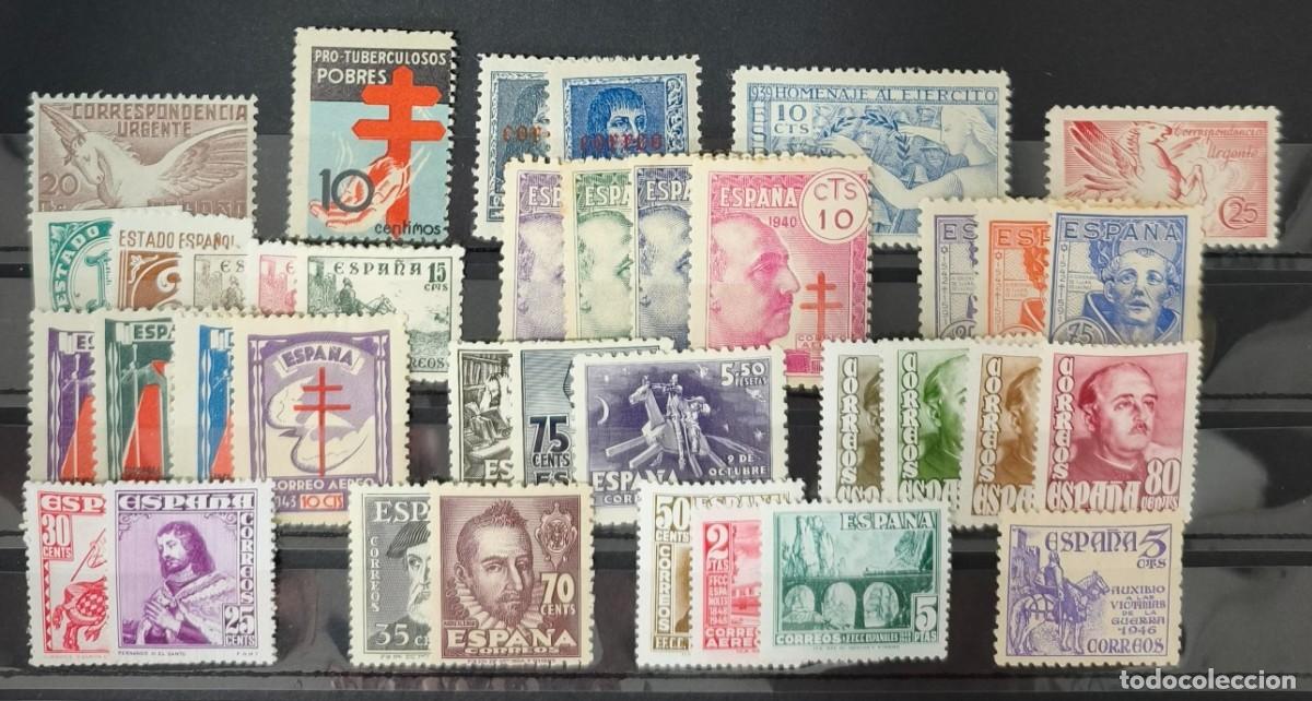 Sellos: ESPA&Ntilde;A. LOTE DE SERIES COMPLETAS. PERIODO ESTADO ESPA&Ntilde;OL. CAT&Aacute;LOGO 121,90 &euro;