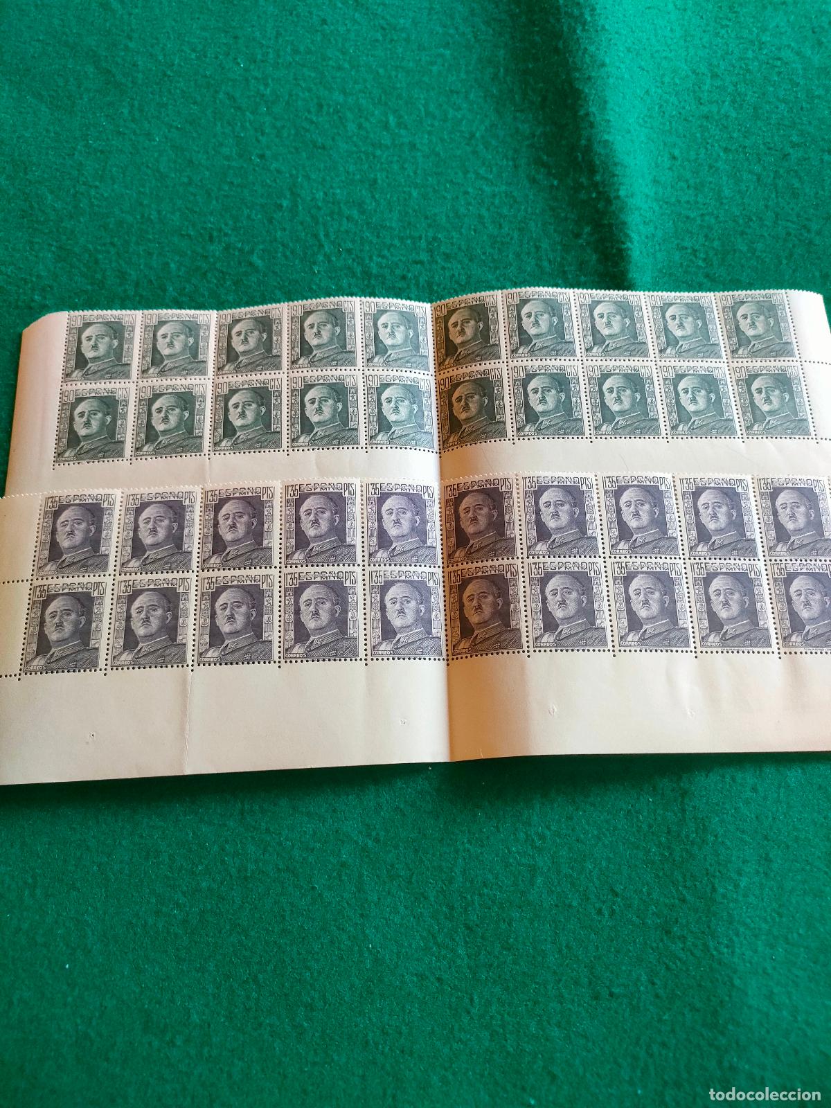 Sellos: EDIFIL 1060-61 20 SELLOS EN BLOQUE