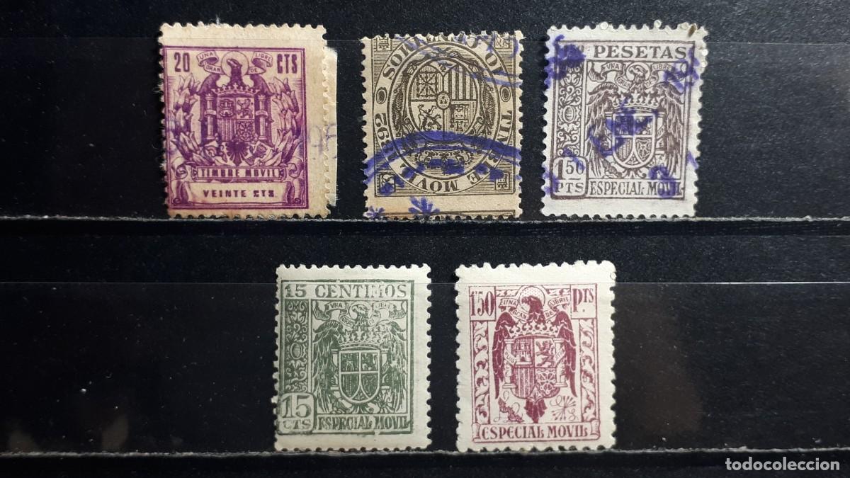 Sellos: ESPA&Ntilde;A. A&Ntilde;O 1940-50. **/&deg;. Fiscal.