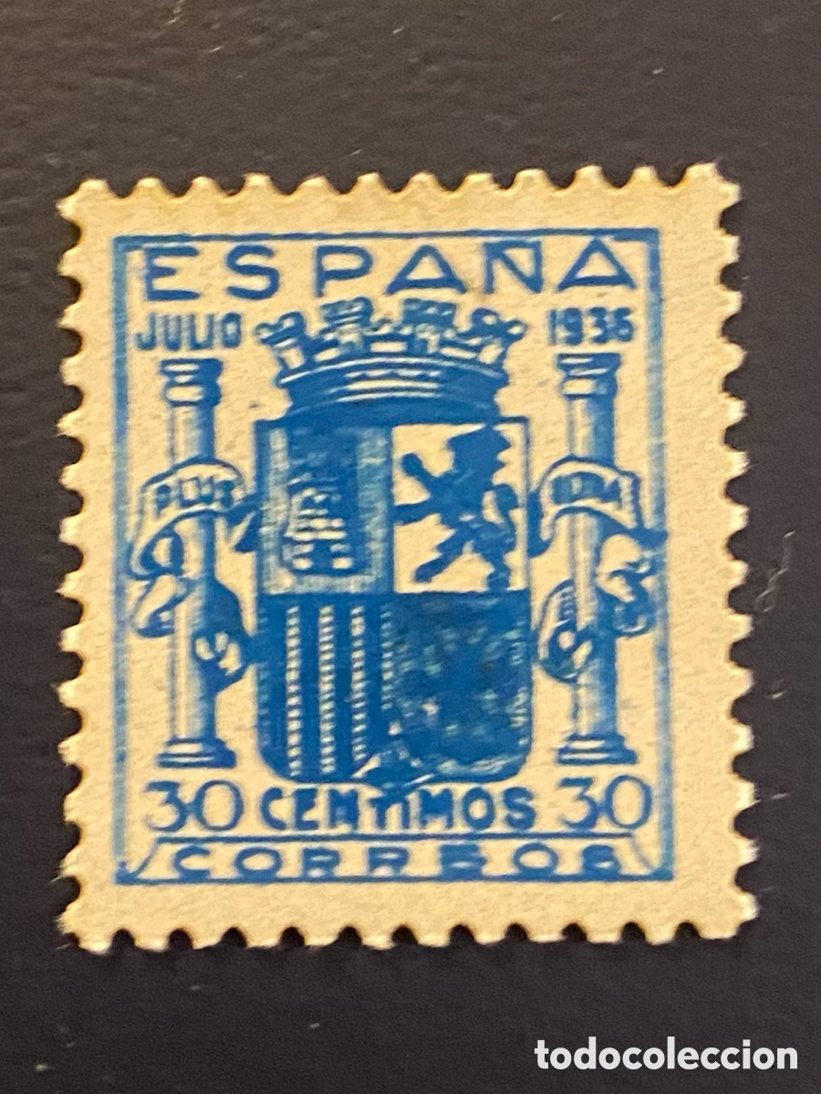 Sellos: Escudo de Espa&ntilde;a Edifil 801** MNH LUJO. Centraje perfecto