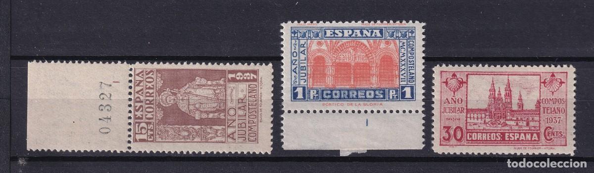 Sellos: 1937 A&Ntilde;O COMPOSTELANO SERIE COMPLETA NUEVA**/* LEER DESCRIPCI&Oacute;N. 69 &euro;