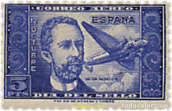 Sellos: 209006 HINGED ESPA&Ntilde;A 1944 DIA DEL SELLO. DR. THEBUSSEN