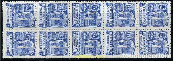 Sellos: 214283 MNH ESPA&Ntilde;A 1944 MILENARIO DE CASTILLA
