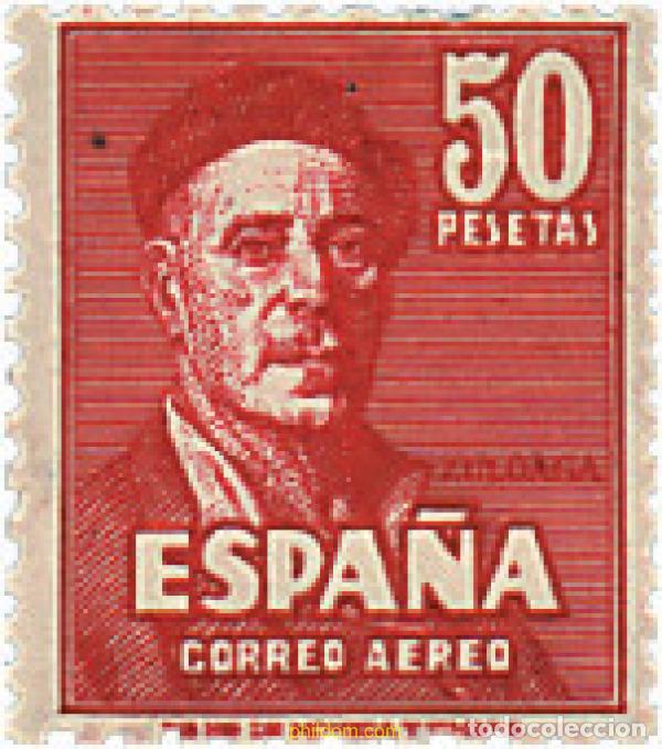Sellos: 364504 MNH ESPA&Ntilde;A 1947 FALLA Y ZULOAGA