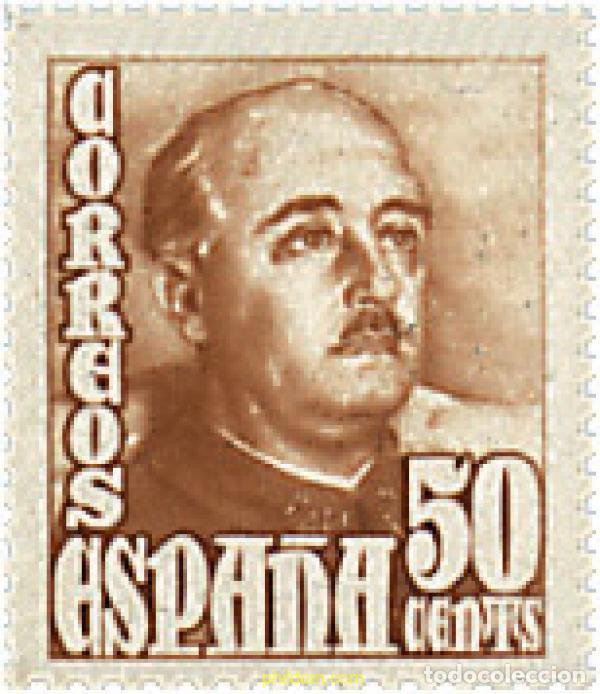 Sellos: 208963 MNH ESPA&Ntilde;A 1948 GENERAL FRANCO