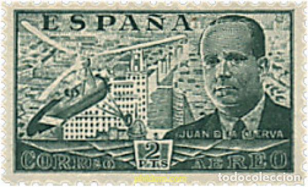 Sellos: 209053 MNH ESPA&Ntilde;A 1941 JUAN DE LA CIERVA