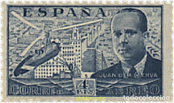 Sellos: 209054 MNH ESPA&Ntilde;A 1941 JUAN DE LA CIERVA