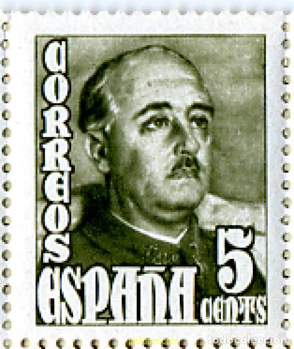 Sellos: 208965 MNH ESPA&Ntilde;A 1948 GENERAL FRANCO