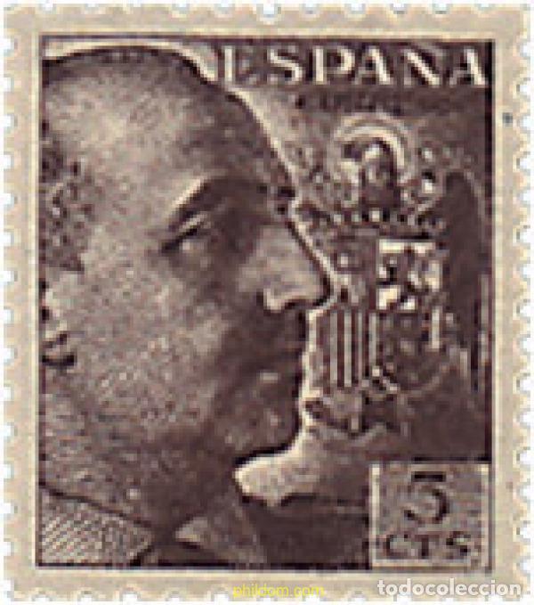 Sellos: 209061 HINGED ESPA&Ntilde;A 1940 GENERAL FRANCO