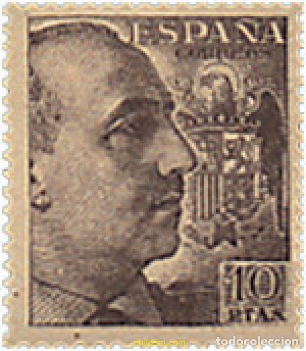 Sellos: 208919 MNH ESPA&Ntilde;A 1949 CID Y GENERAL FRANCO