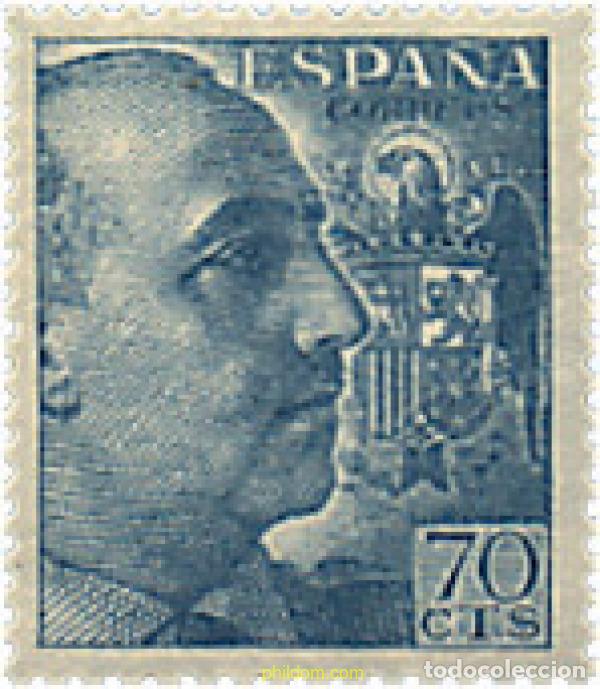 Sellos: 208922 MNH ESPA&Ntilde;A 1949 CID Y GENERAL FRANCO
