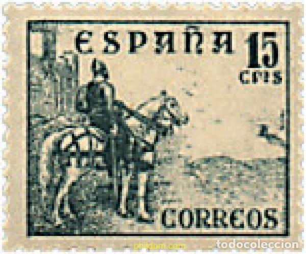 Sellos: 208928 MNH ESPA&Ntilde;A 1949 CID Y GENERAL FRANCO