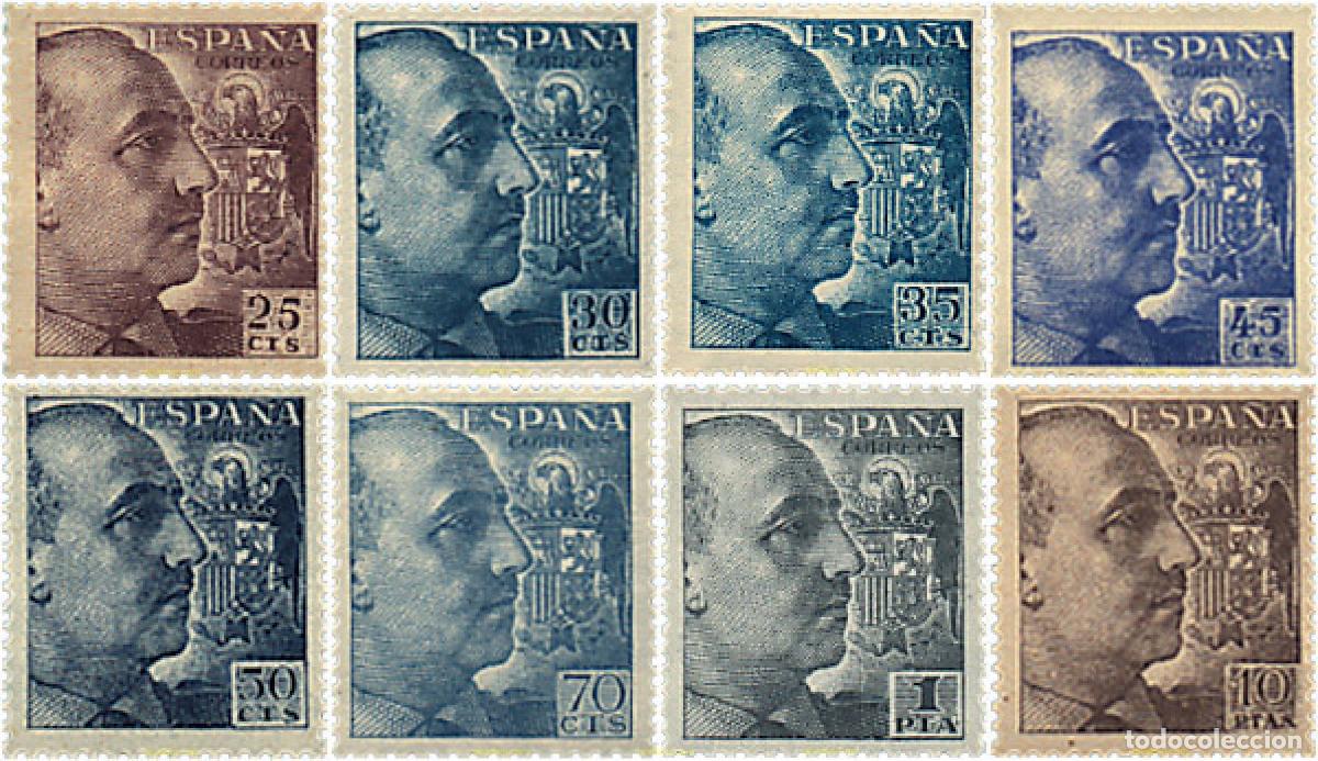 Sellos: 337989 MNH ESPA&Ntilde;A 1949 CID Y GENERAL FRANCO