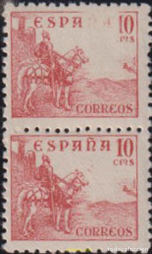 Sellos: 615763 MNH ESPA&Ntilde;A 1949 CID Y GENERAL FRANCO