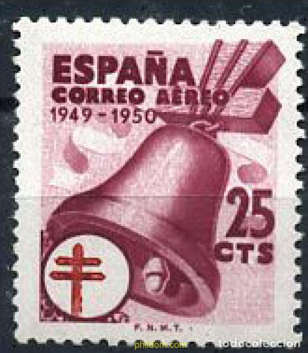 Sellos: 208915 MNH ESPA&Ntilde;A 1949 ANTITUBERCULOSIS