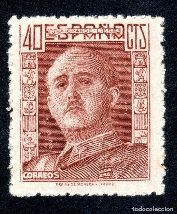 Sellos: EDIFIL 953 GENERAL FRANCO 1942. MNH **