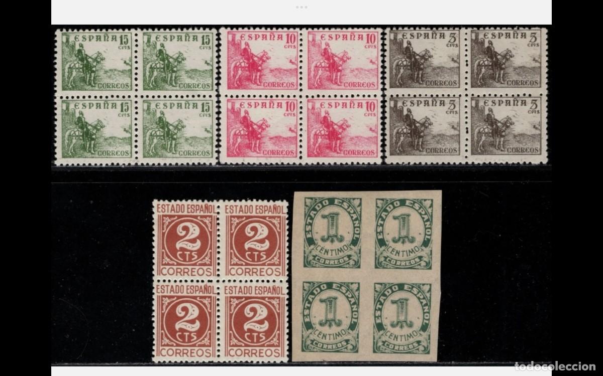 Timbres: ESPA&Ntilde;A - 1940 - ESTADO ESPA&Ntilde;OL - EDIFIL 914/918 - SERIE COMPLETA- B-4- MNH** - NUEVOS