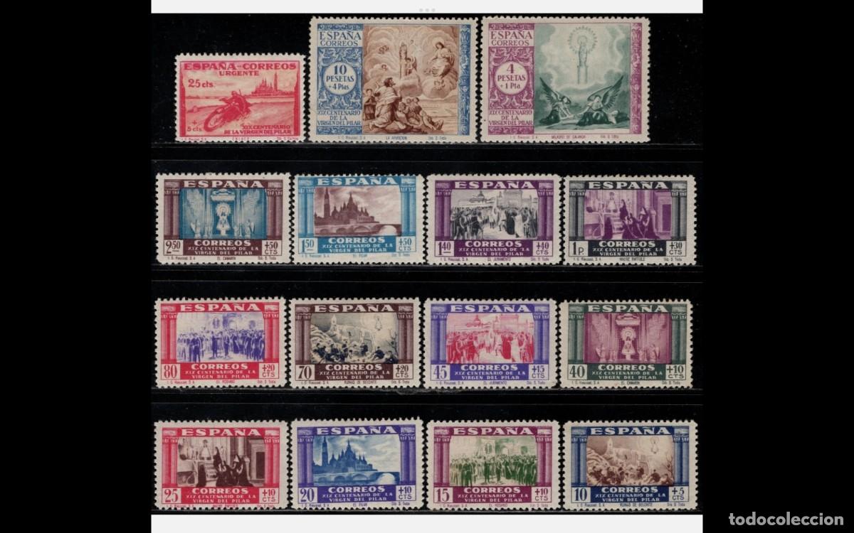 Selos: ESPA&Ntilde;A - 1940 - EDIFIL 889/903 - SERIE COMPLETA- MH*- NUEVOS - VALOR CATALOGO 370&euro;