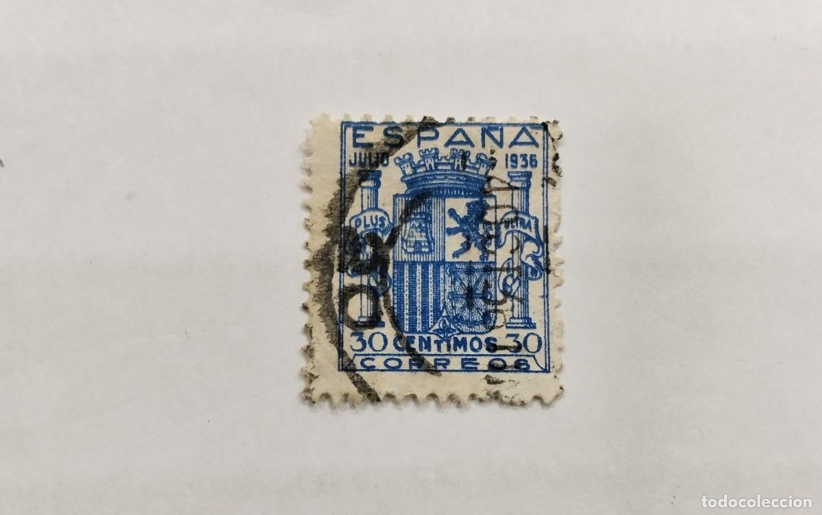 Briefmarken: ESPA&Ntilde;A - 1936- ESTADO ESPA&Ntilde;OL - EDIFIL 801 - AUTENTICO