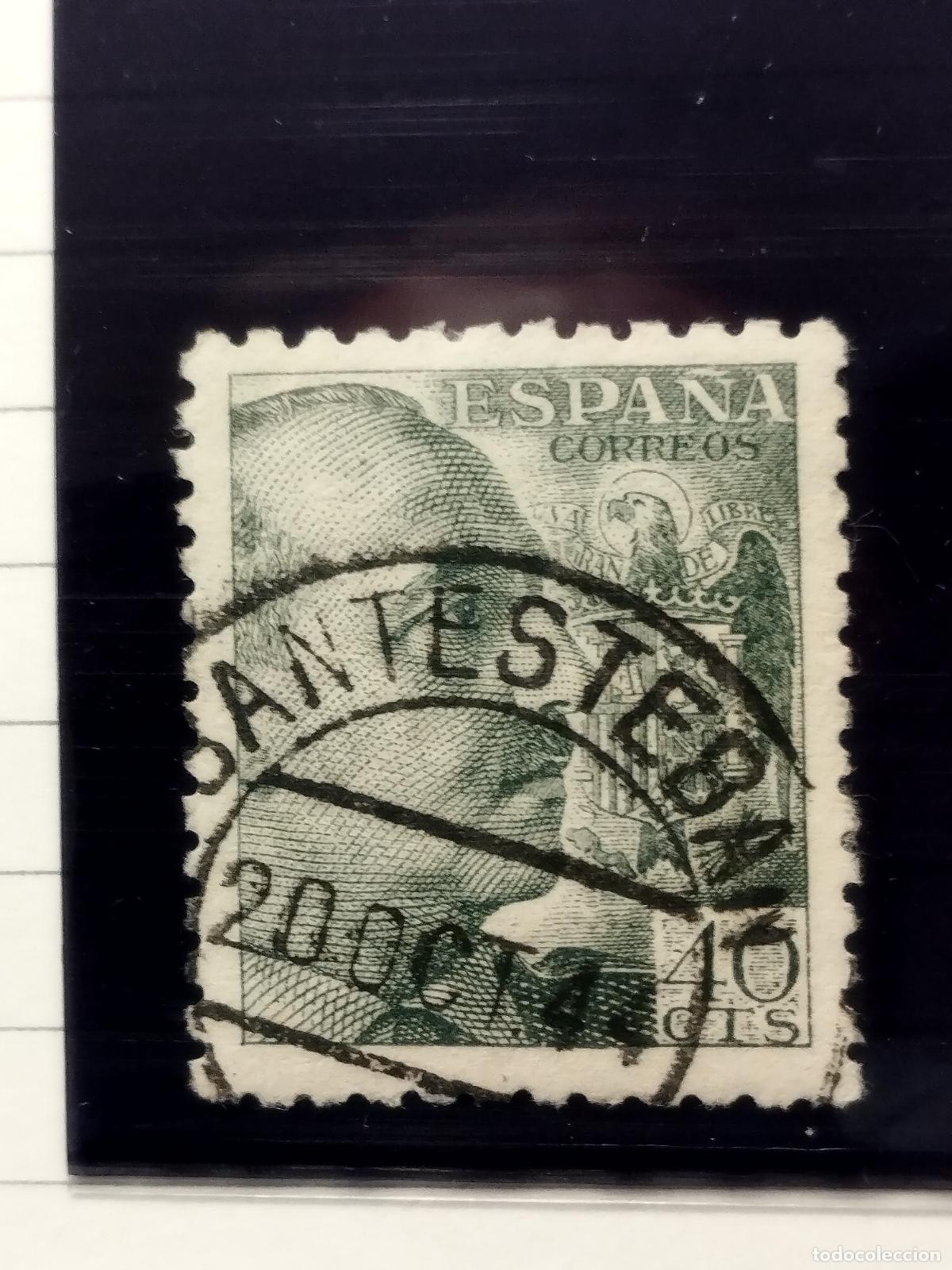 Selos: SEV ESPA&Ntilde;A. EDIFIL 925. FECHADOR DE SANTESTEBAN. NAVARRA