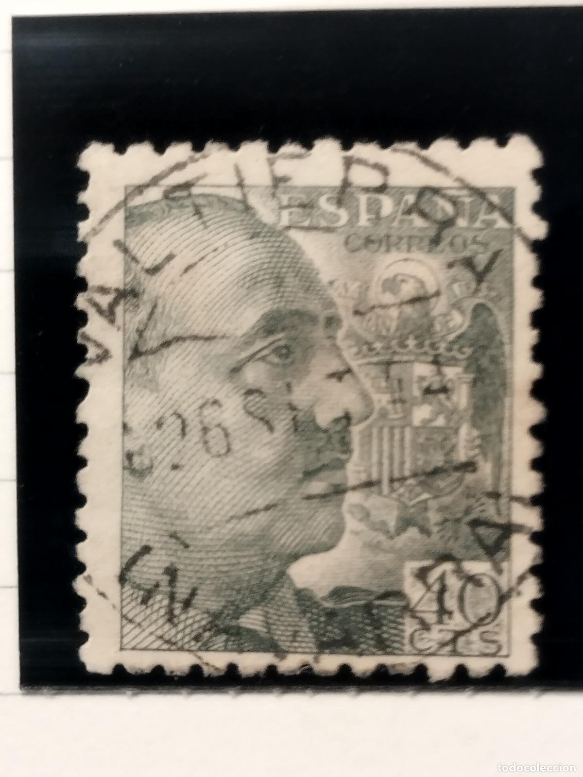 Timbres: SEV ESPA&Ntilde;A. EDIFIL 925. FECHADOR VALTIERRA. NAVARRA. BONITO Y RARO