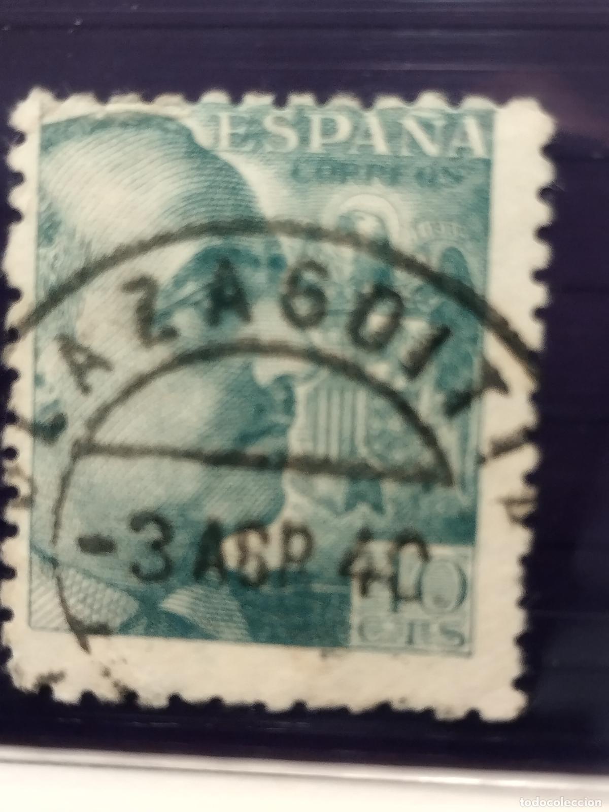 Stamps: SEV ESPA&Ntilde;A. EDIFIL 925. FECHADOR DE OLAZAGOITIA. NAVARRA. LUJO Y RARO.