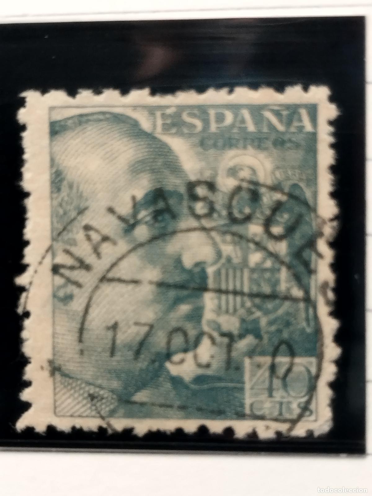 Briefmarken: SEV ESPA&Ntilde;A. EDIFIL 925. FECHADOR NEGRO DE NAVASCUES. NAVARRA. BONITO.