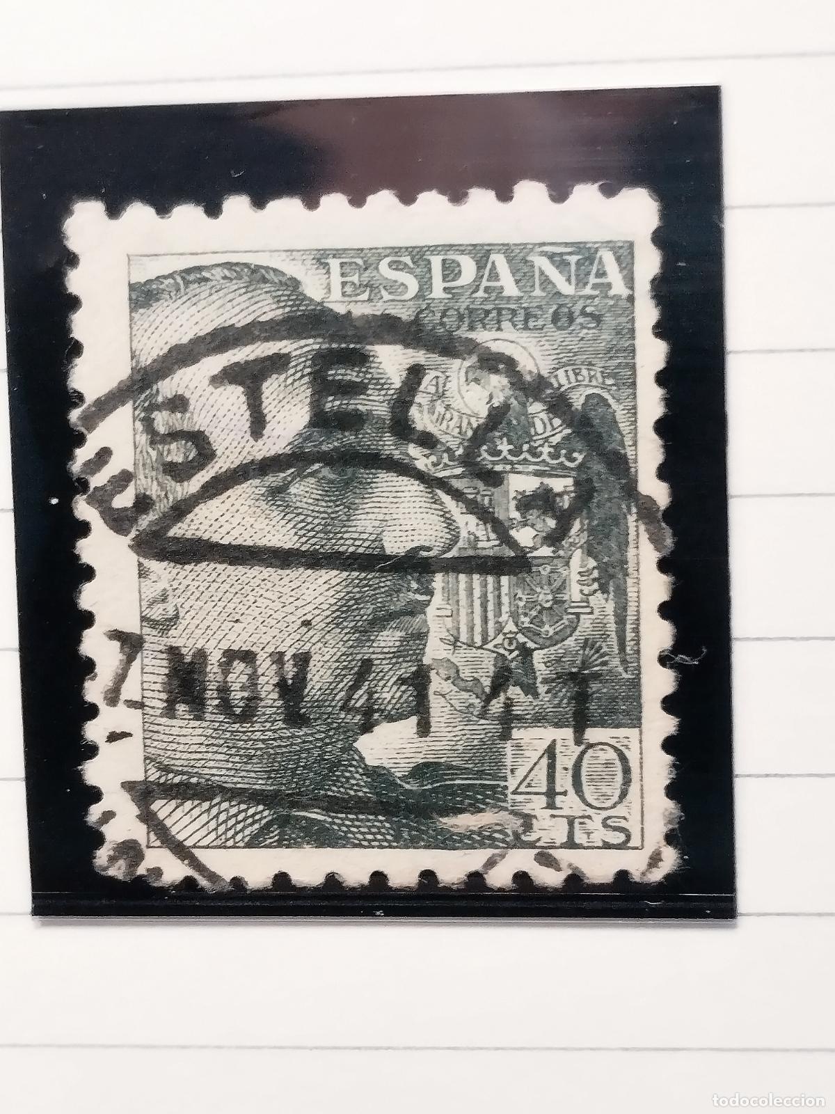 Sellos: SEV ESPA&Ntilde;A. EDIFIL 925. FECHADOR DE ESTELLA. NAVARRA. LUJO
