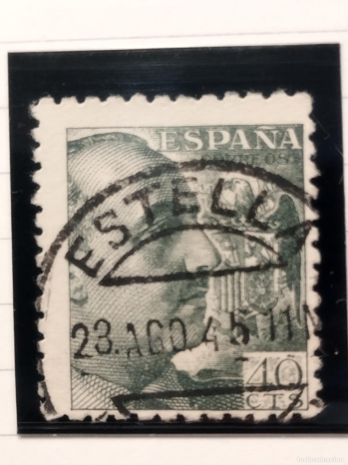 Stamps: SEV ESPA&Ntilde;A. EDIFIL 925. FECHADOR DE ESTELLA. NAVARRA. LUJO