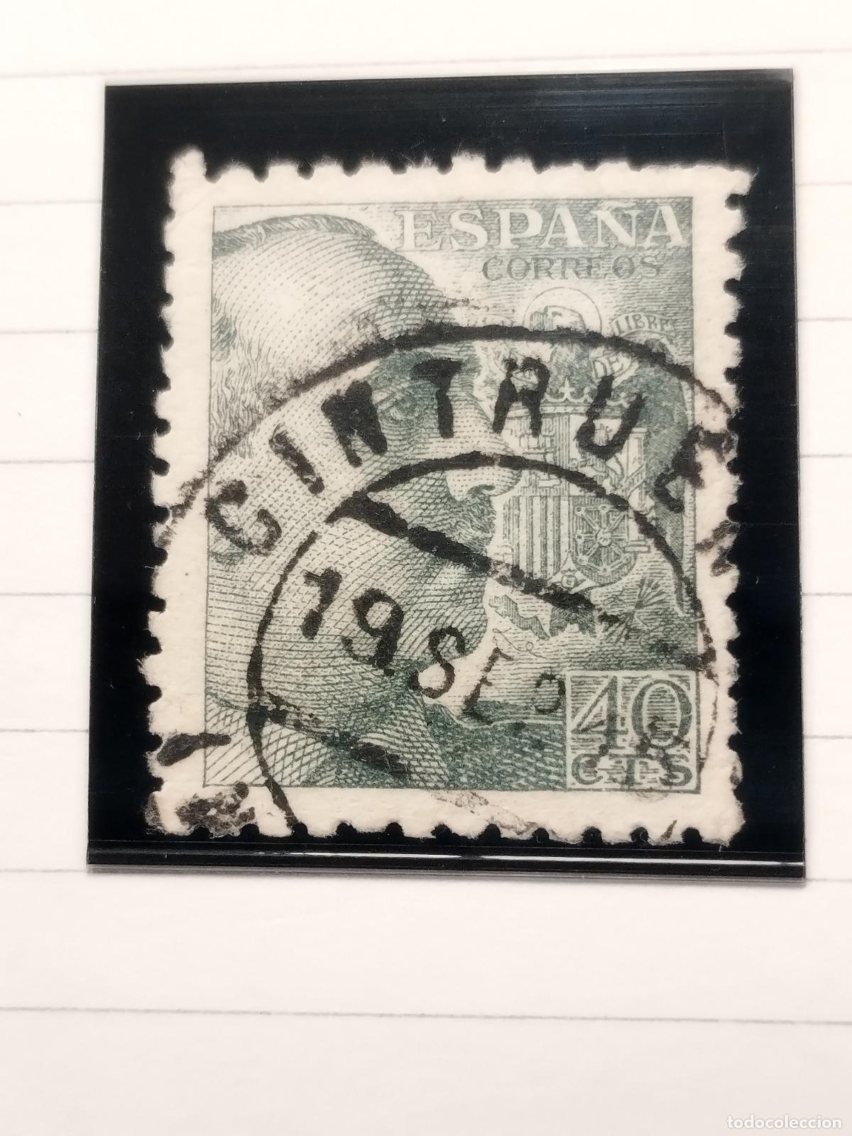 Timbres: SEV ESPA&Ntilde;A. EDIFIL 925. FECHADOR CINTRUENIGO. NAVARRA. LUJO