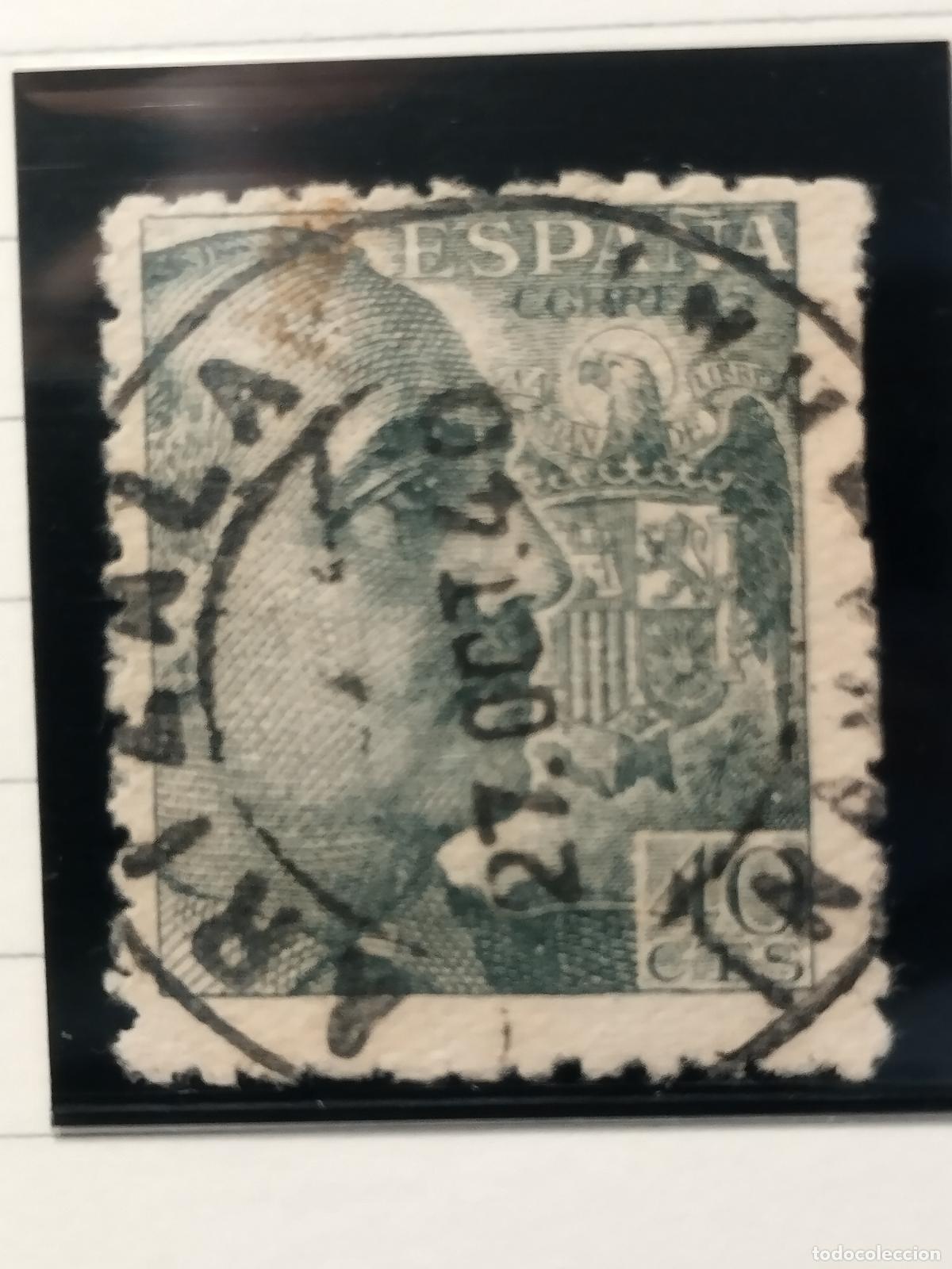 Sellos: SEV ESPA&Ntilde;A. EDIFIL 925. FECHADOR DE ARIZALA. NAVARRA. LUJO Y RARISIMO