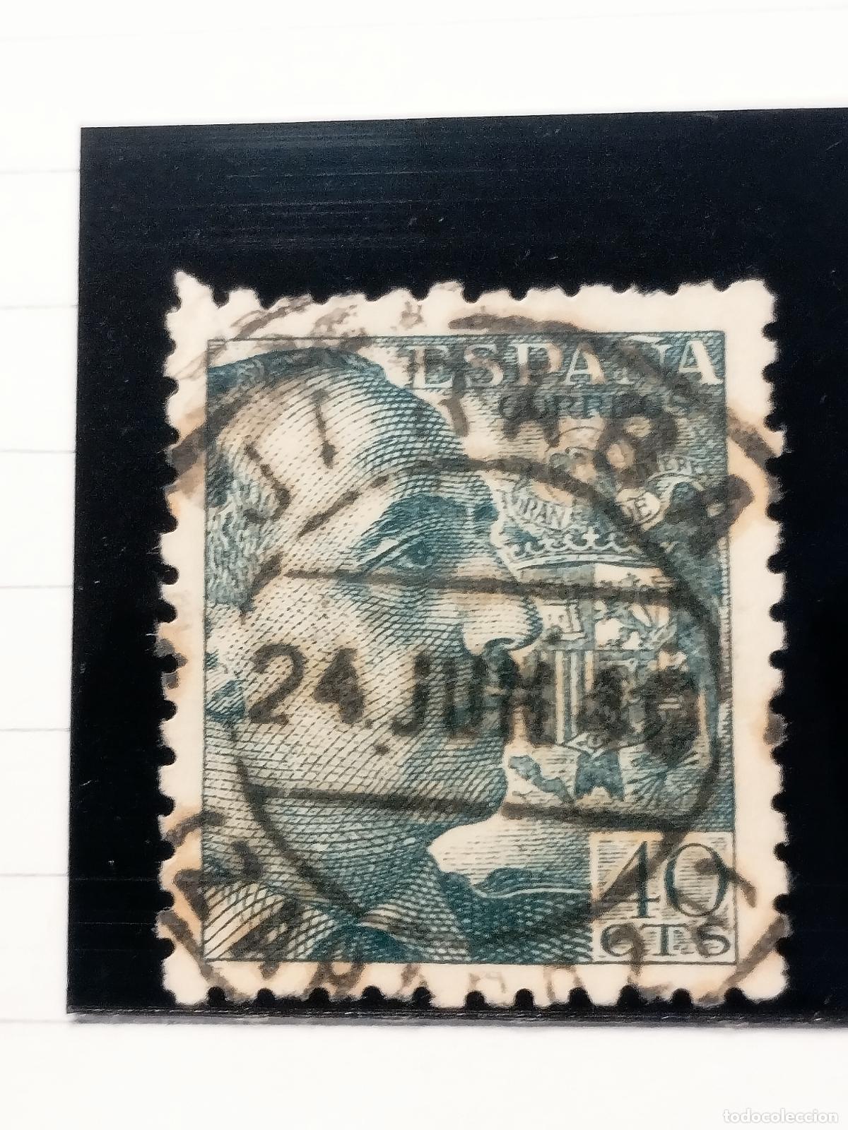 Sellos: SEV ESPA&Ntilde;A. EDIFIL 925. FECHADOR DE JARABA. ZARAGOZA. BONITO Y RARO