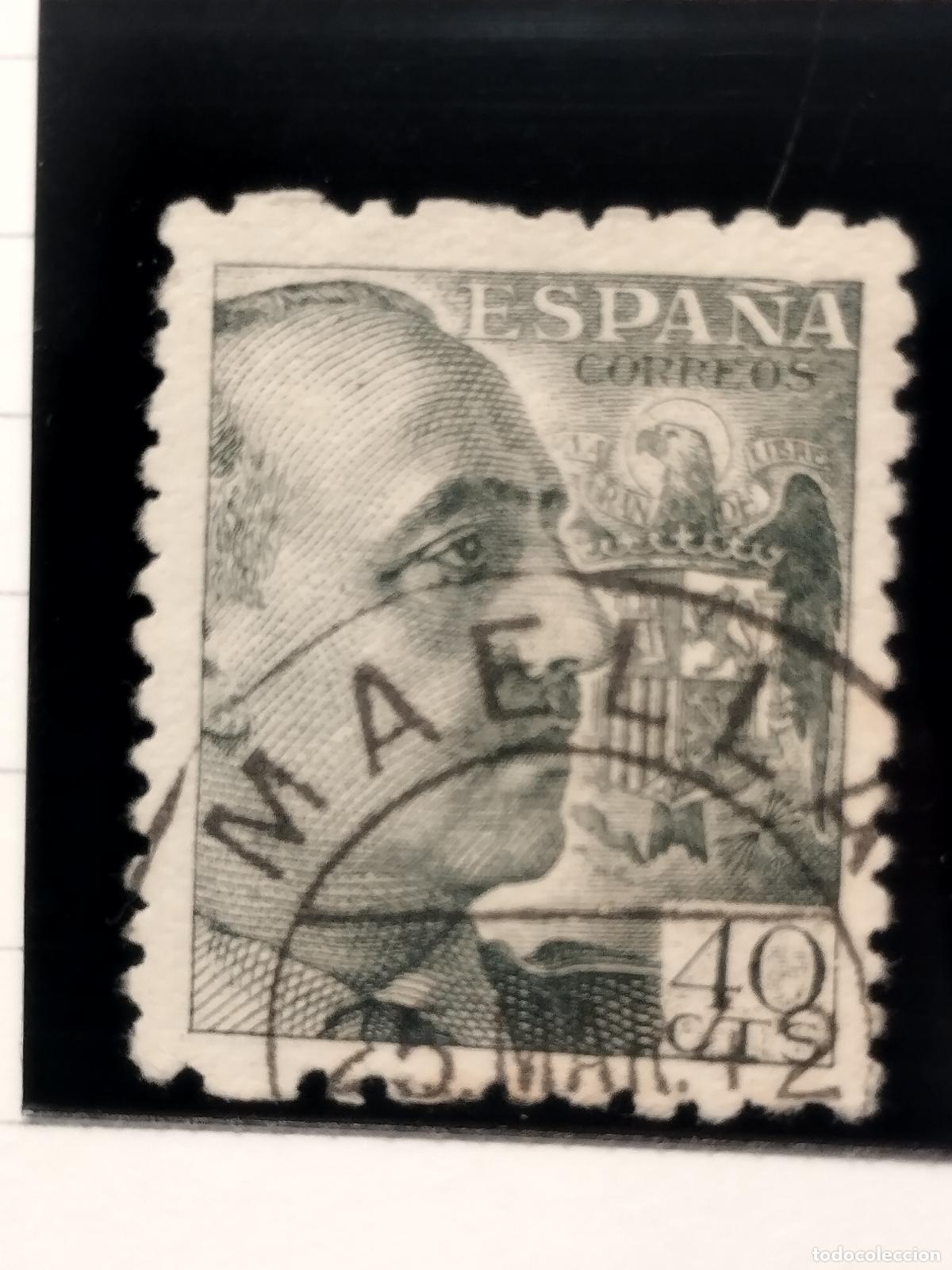 Briefmarken: SEV ESPA&Ntilde;A. EDIFIL 925. FECHADOR DE MAELLA. ZARAGOZA. LUJO Y RARO