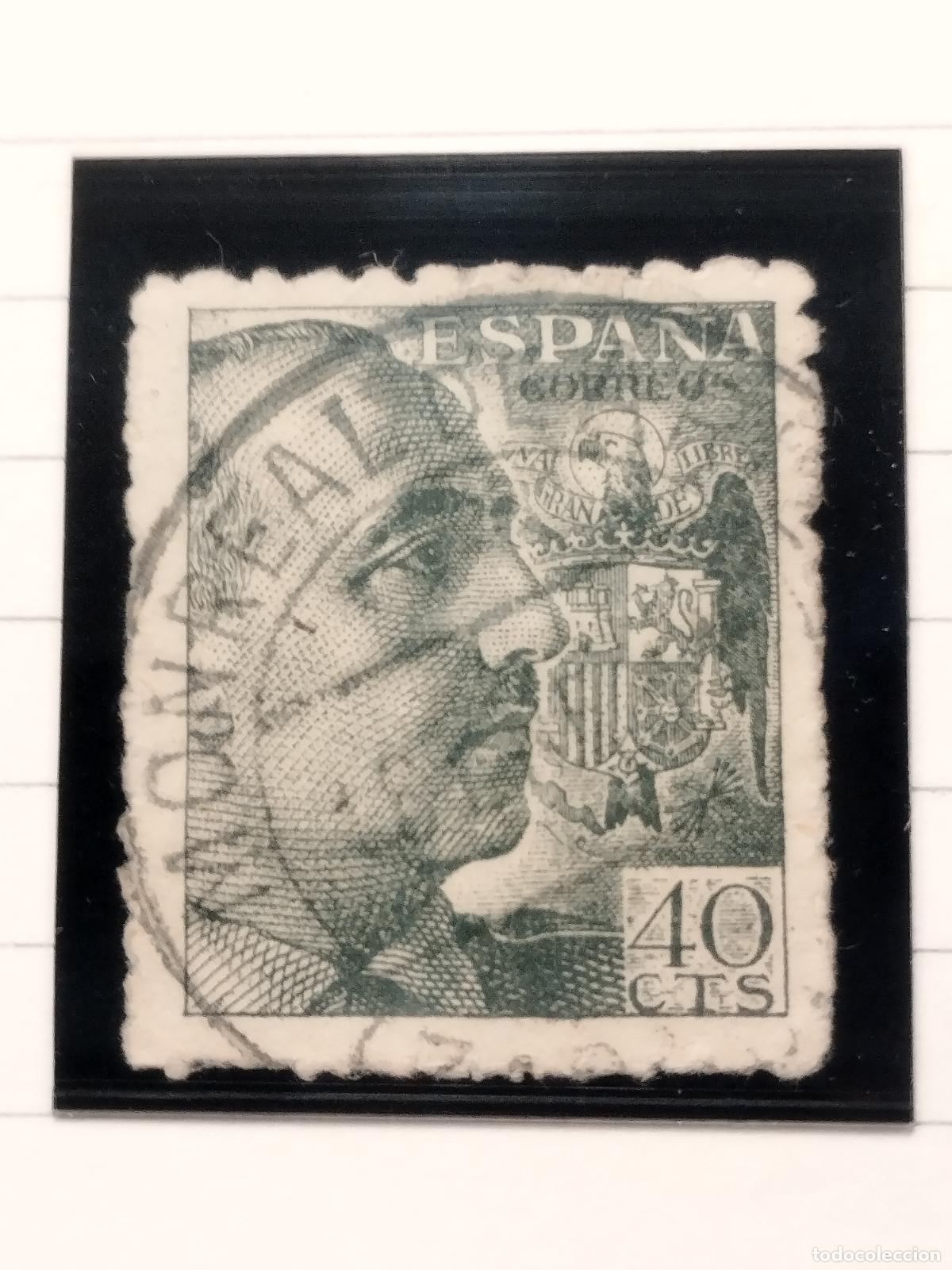 Selos: SEV ESPA&Ntilde;A. EDIFIL 925. FECHADOR DE MONREAL DE ARIZA. ZARAGOZA. BONITO Y RARO
