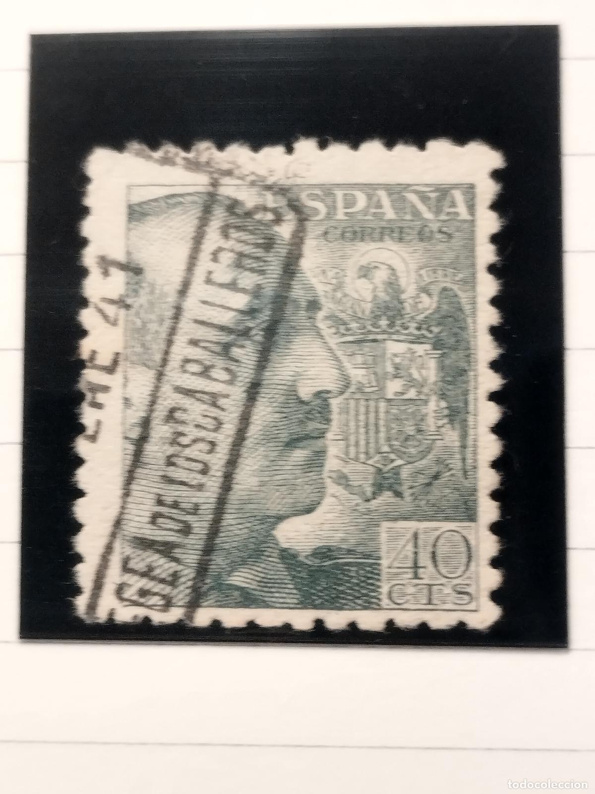 Francobolli: SEV ESPA&Ntilde;A. EDIFIL 925. FECHADOR DE CERTIFICADO DE EJEA DE LOS CABALLEROS. ZARAGOZA. BONITO.