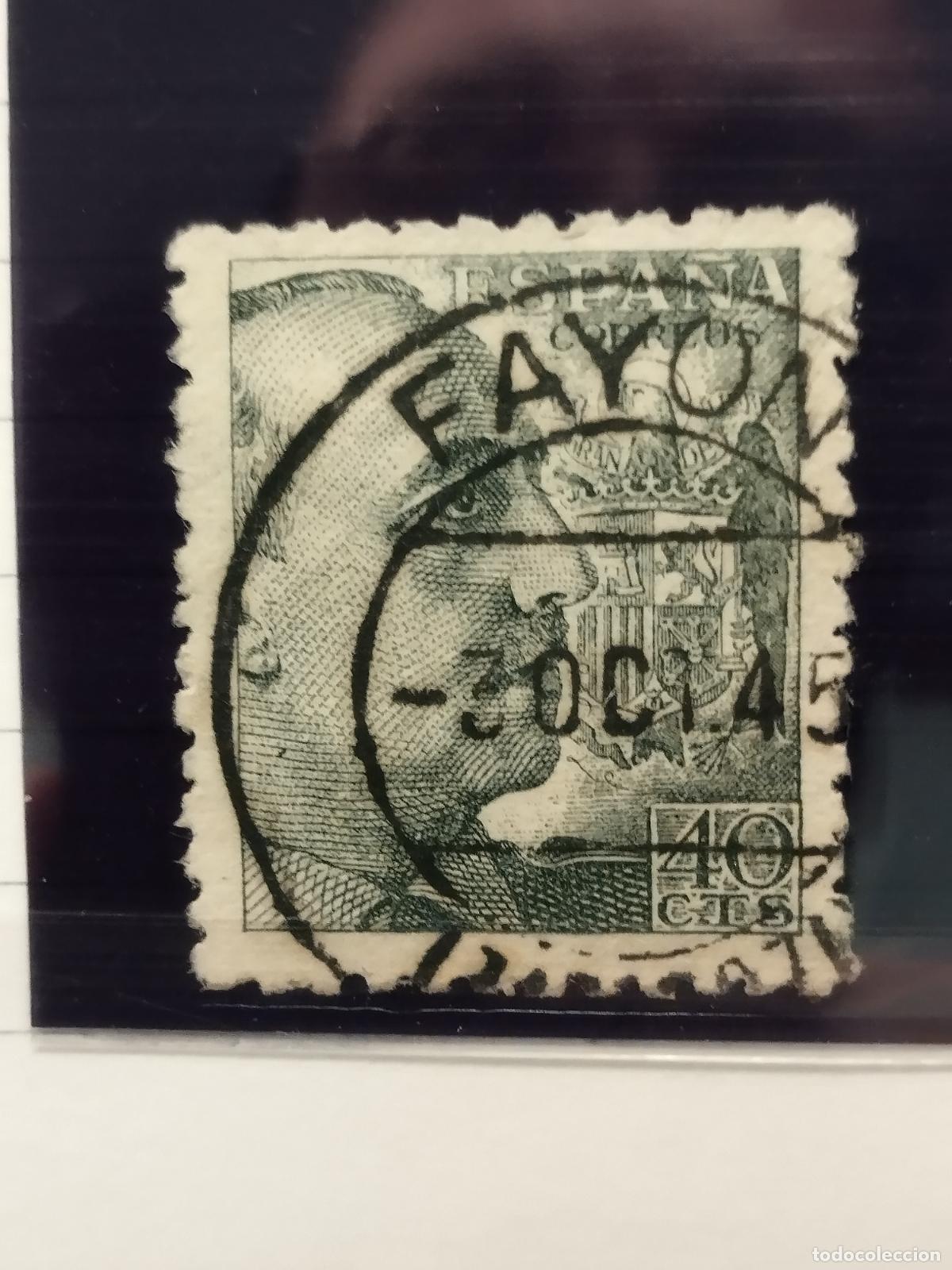 Selos: SEV ESPA&Ntilde;A. EDIFIL 925. FECHADOR DE FAYON. ZARAGOZA. LUJO.
