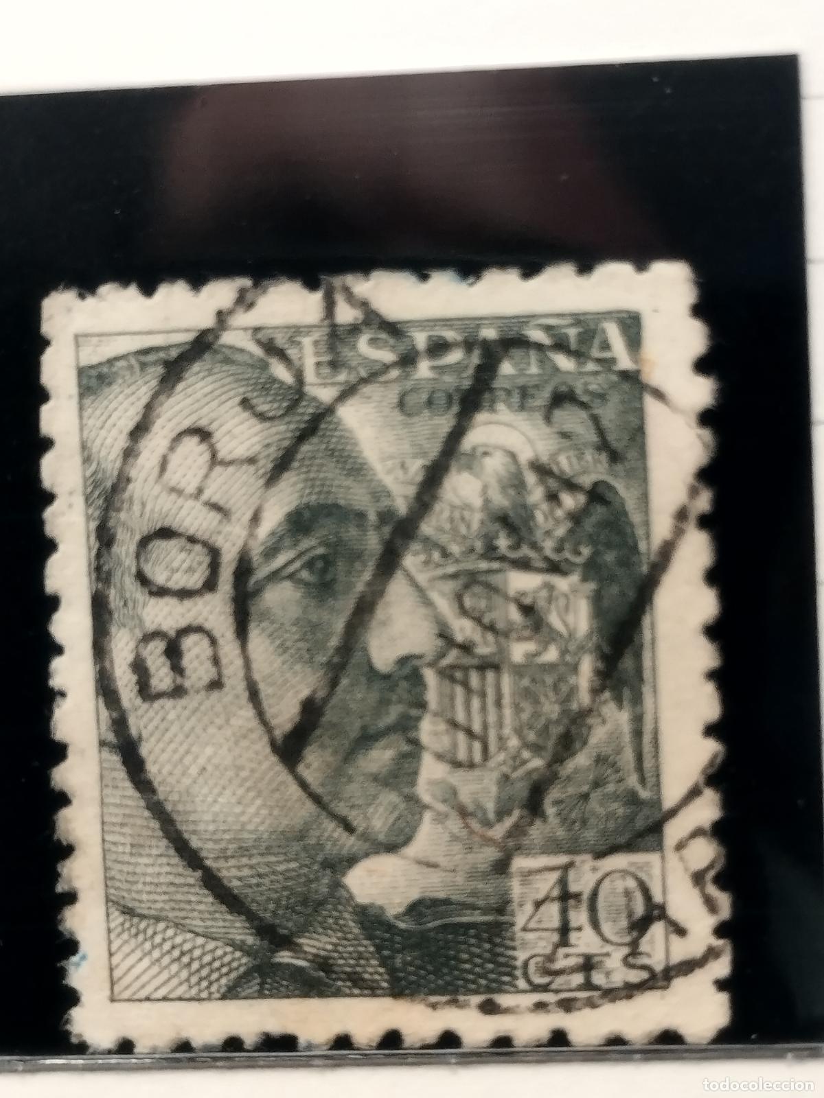 Sellos: SEV ESPA&Ntilde;A. EDIFIL 925. FECHADOR DE BORJA. ZARAGOZA. BONITO