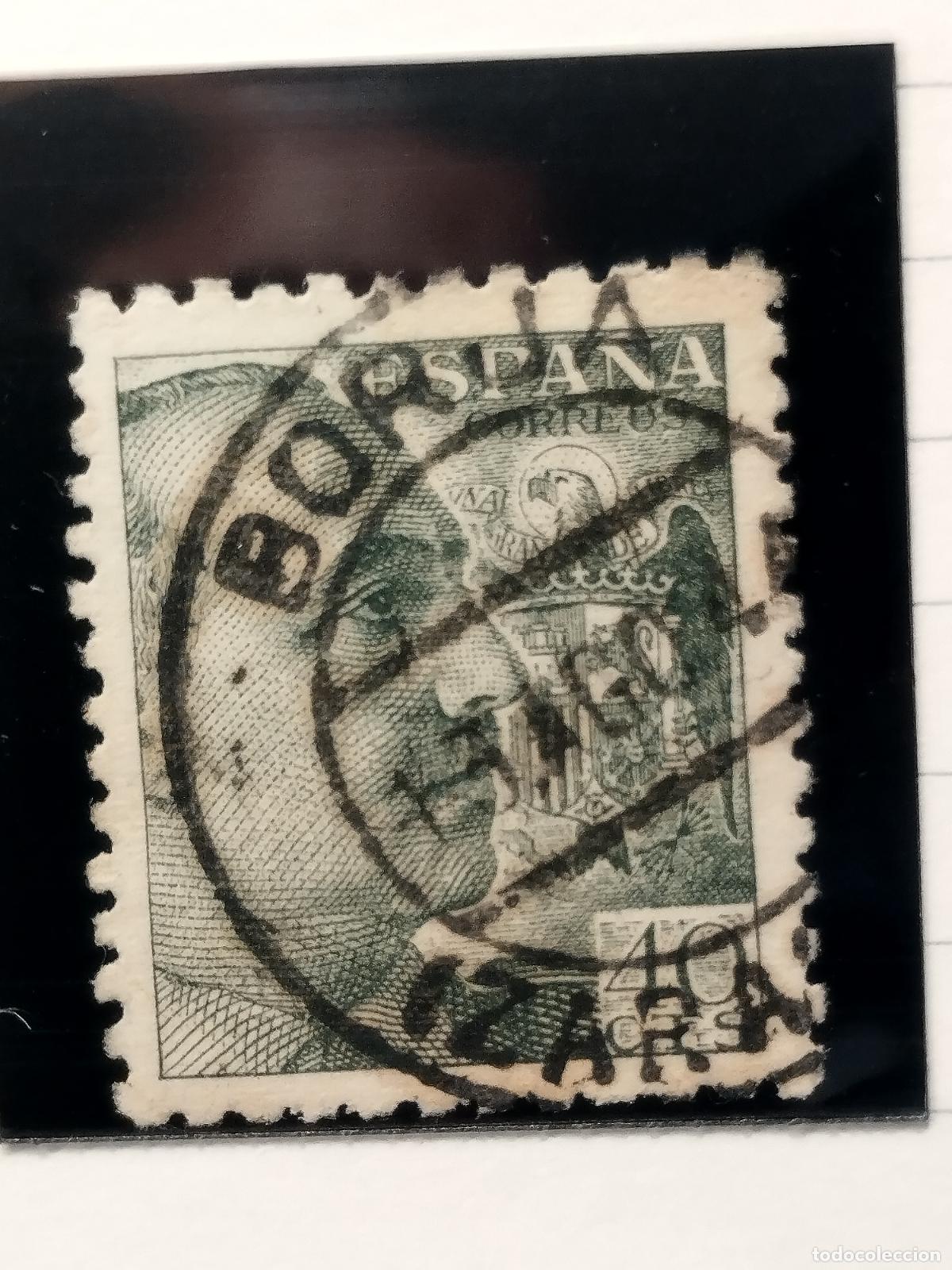 Stamps: SEV ESPA&Ntilde;A. EDIFIL 925. FECHADOR DE BORJA. ZARAGOZA. LUJO