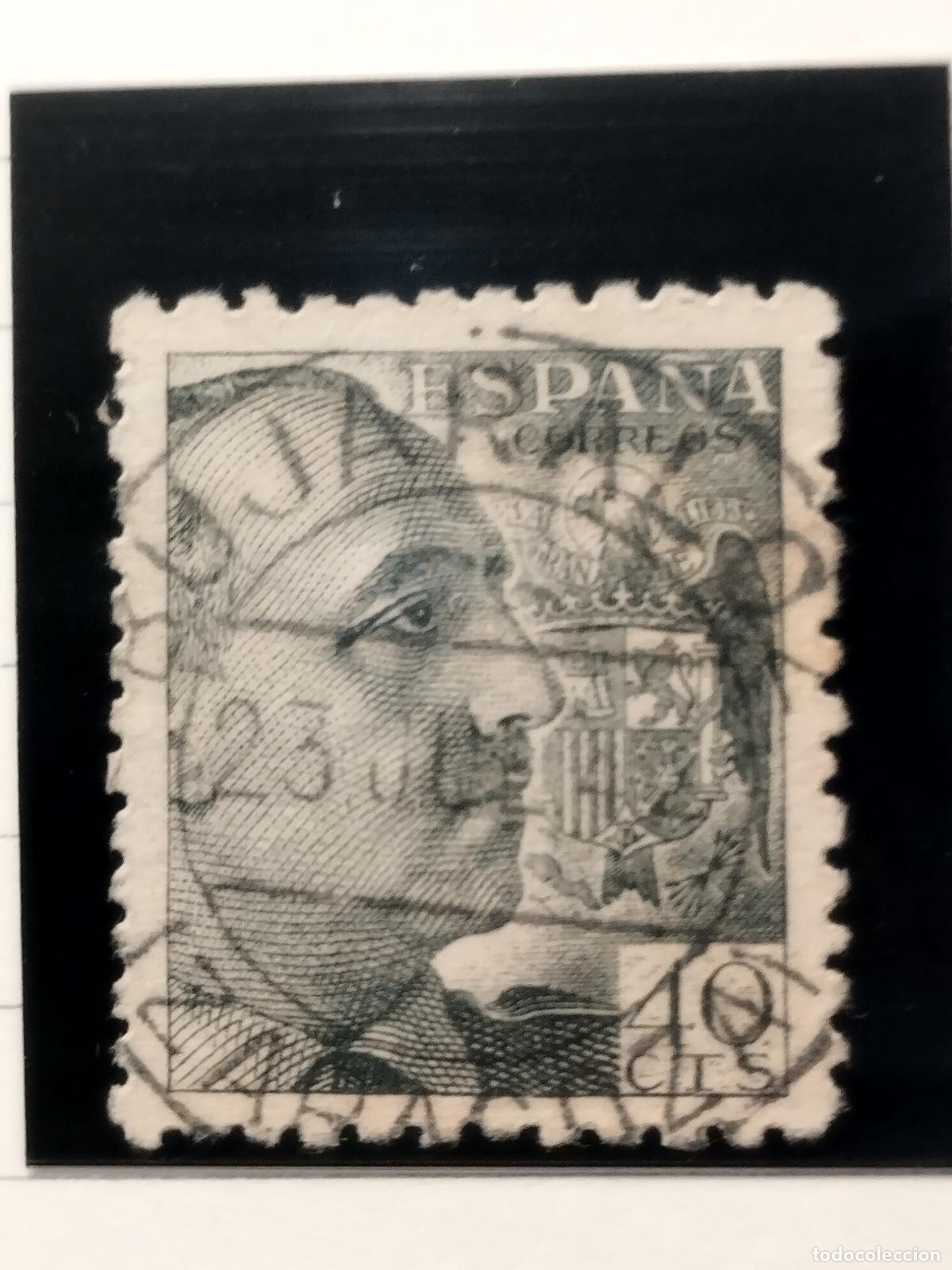 Stamps: SEV ESPA&Ntilde;A. EDIFIL 925. FECHADOR DE BUJARALOZ. ZARAGOZA. LUJO Y RARO