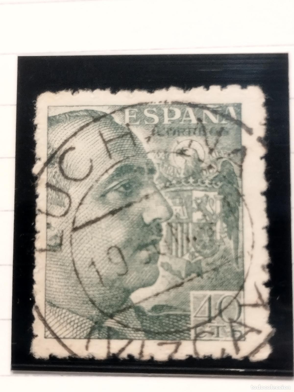 Selos: SEV ESPA&Ntilde;A. EDIFIL 925. FECHADOR DE LUCHANA. VIZCAYA. BONITO Y RARO.