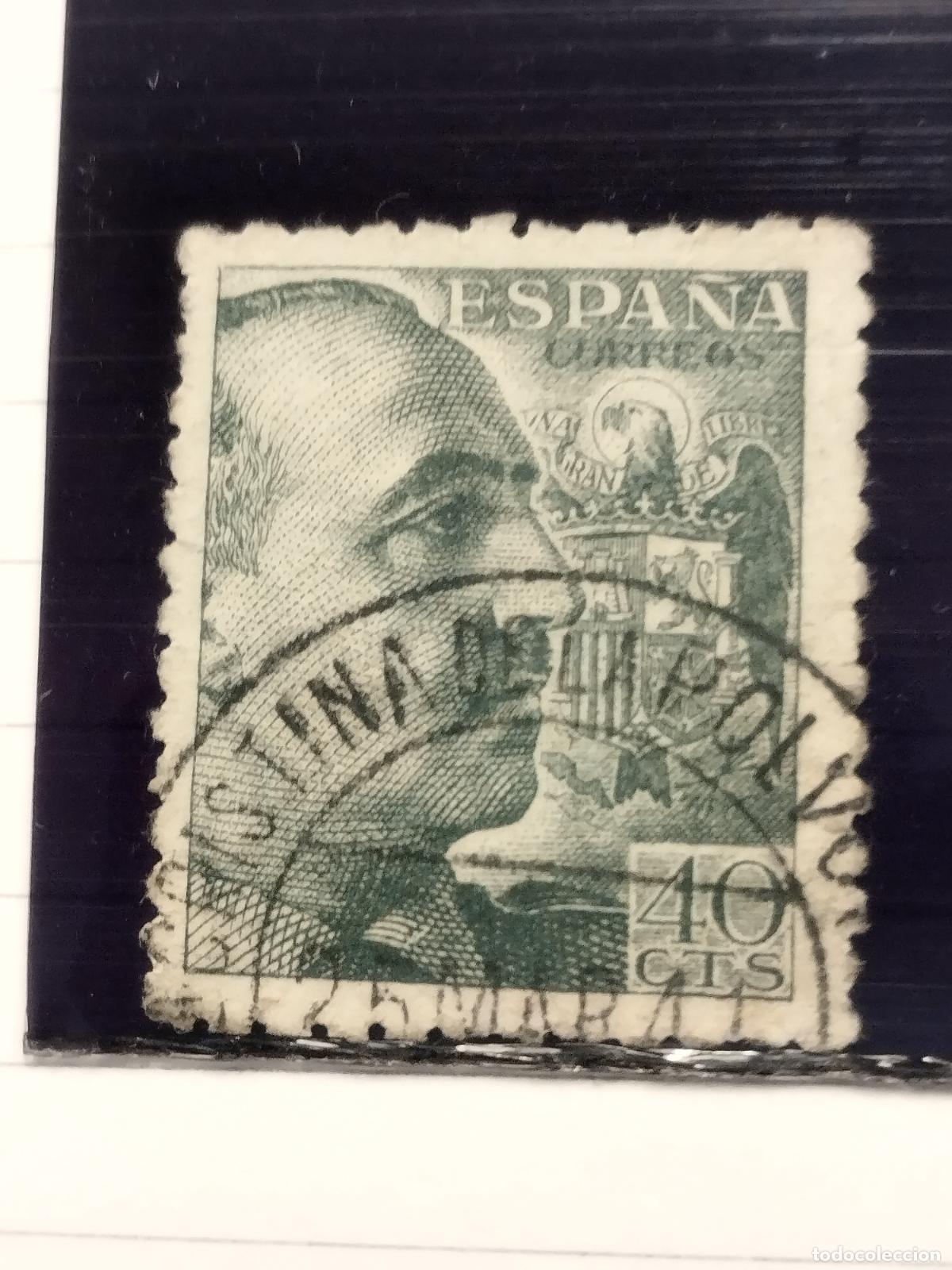 Sellos: SEV ESPA&Ntilde;A. EDIFIL 925. FECHADOR DE STA CRISTINA DE LA POLVOROSA. ZAMORA. BONITO. RARO. 25/03/1941