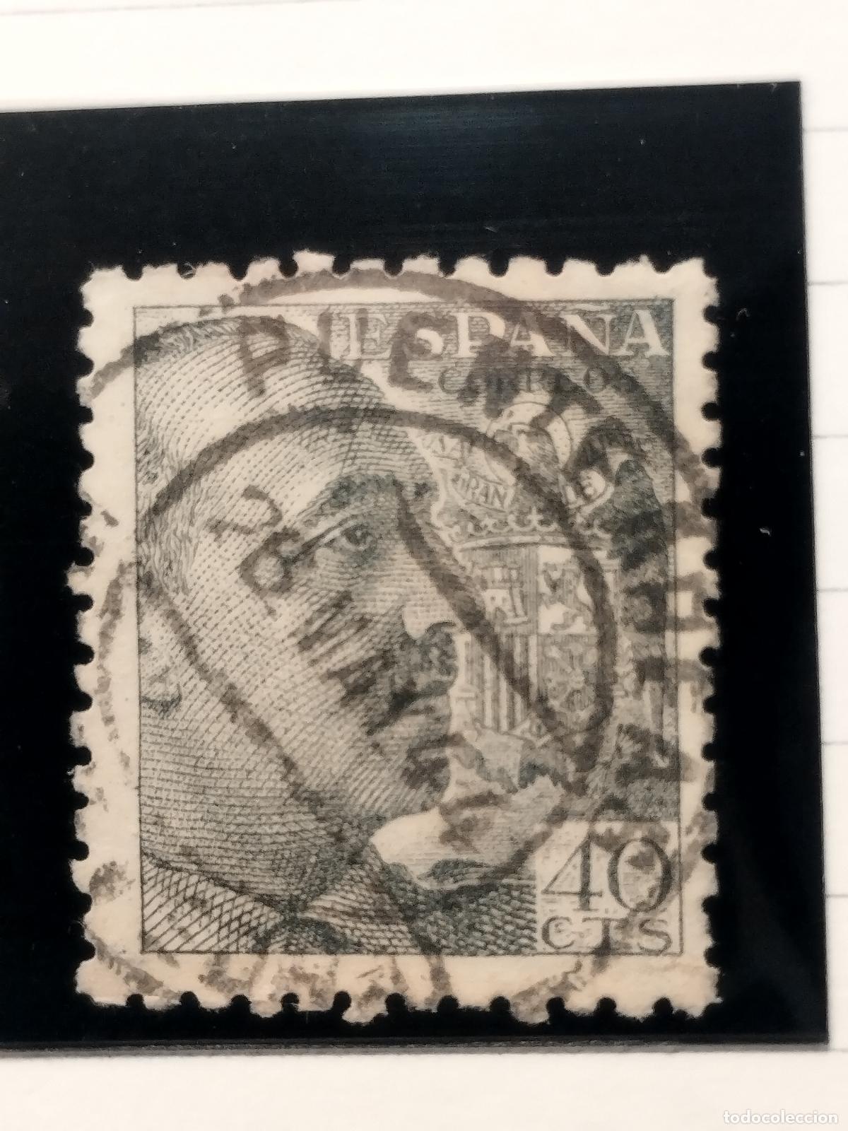 Stamps: SEV ESPA&Ntilde;A. EDIFIL 925. FECHADOR DE PUENTEAREAS. PONTEVEDRA. LUJO Y RARO. 26/05/1944