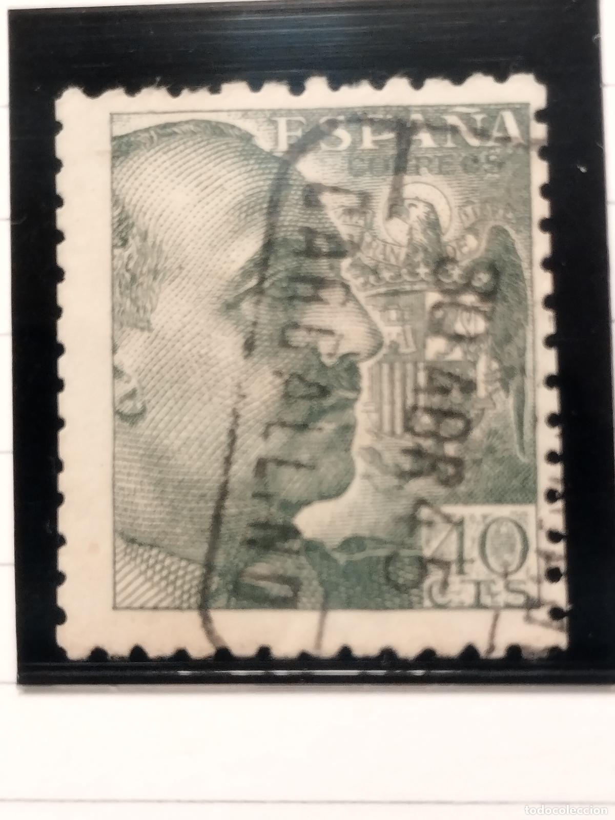 Briefmarken: SEV ESPA&Ntilde;A. EDIFIL 925. FECHADOR DE CERTIFICADO DE CARBANILLO. ORENSE. BONITO. 30/04/1945