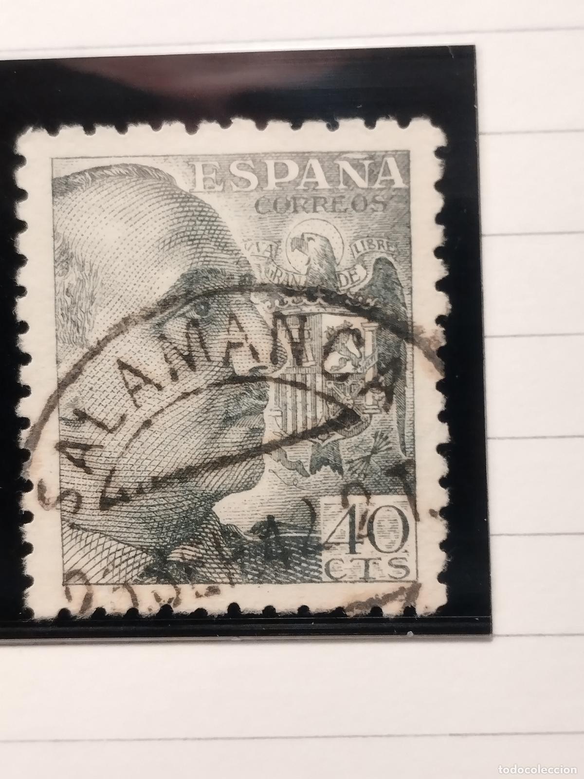 Timbres: SEV ESPA&Ntilde;A. EDIFIL 925. FECHADOR DE SALAMANCA. LUJO 23/09/1942