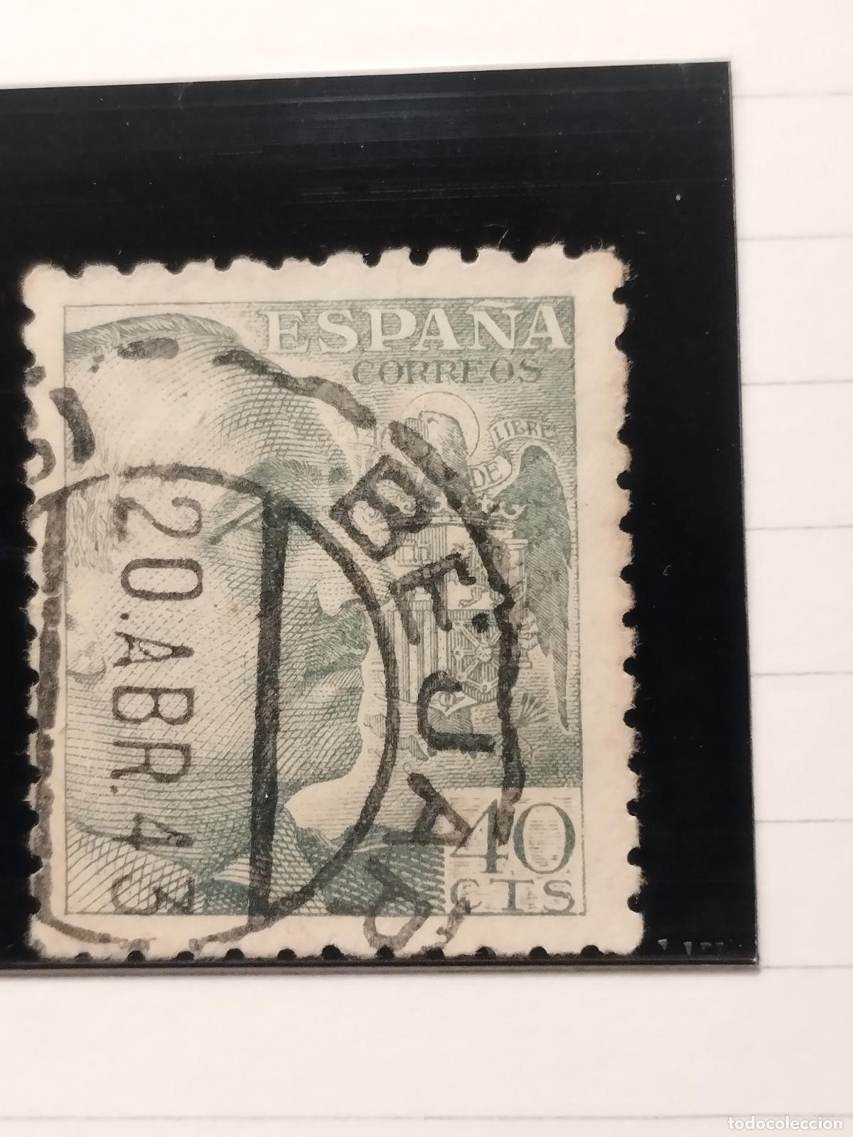 Stamps: SEV ESPA&Ntilde;A. EDIFIL 925. FECHADOR DE BEJAR. SALAMANCA. MUY BONITO. 20/04/1943