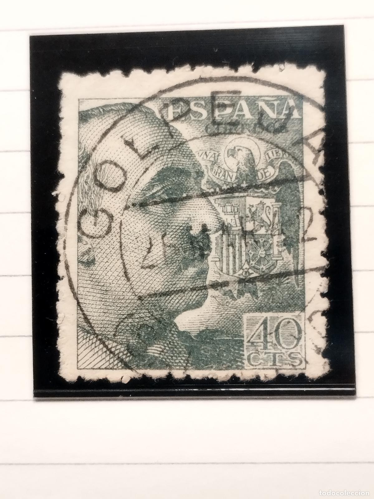 Sellos: SEV ESPA&Ntilde;A. EDIFIL 925. FECHADOR DE GOLPEJAS. SALAMANCA. LUJO Y RARISIMO. 26/03/1942