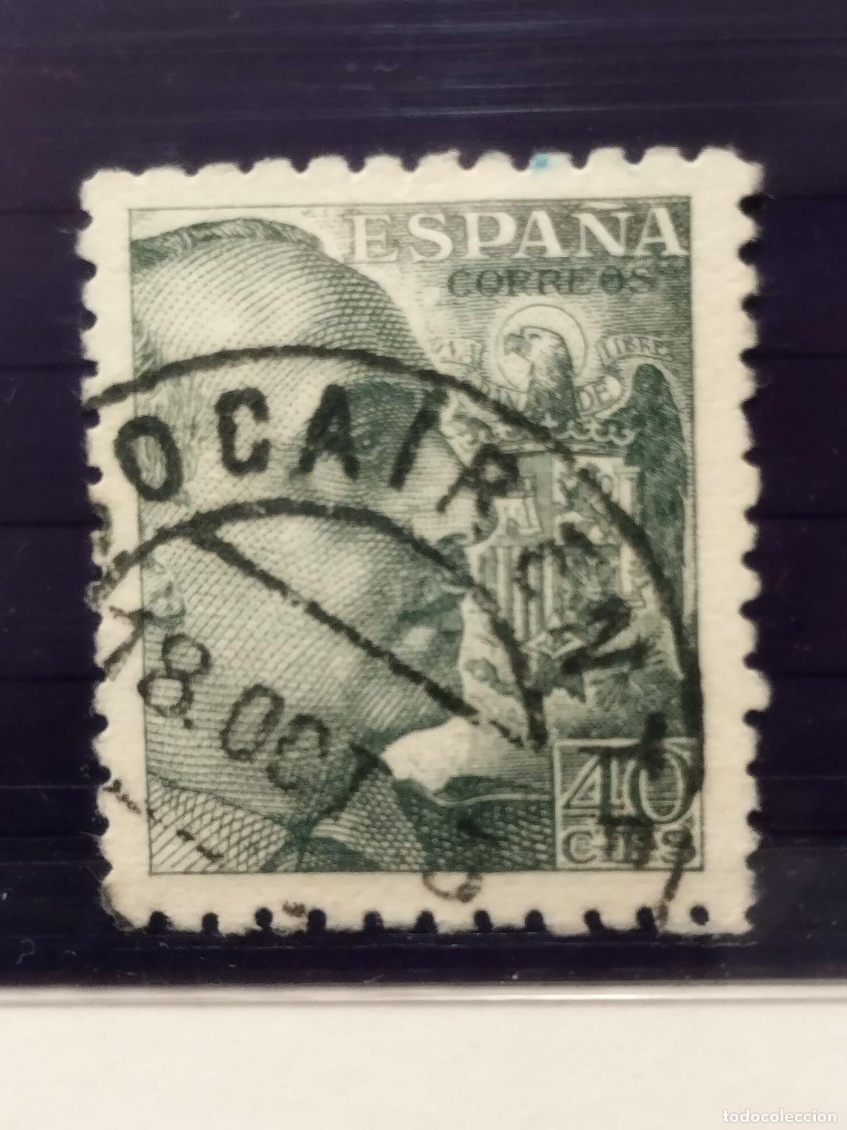 Francobolli: SEV ESPA&Ntilde;A. EDIFIL 925. FECHADOR DE BOCAIRENTE. VALENCIA. BONITO. 18/10/43
