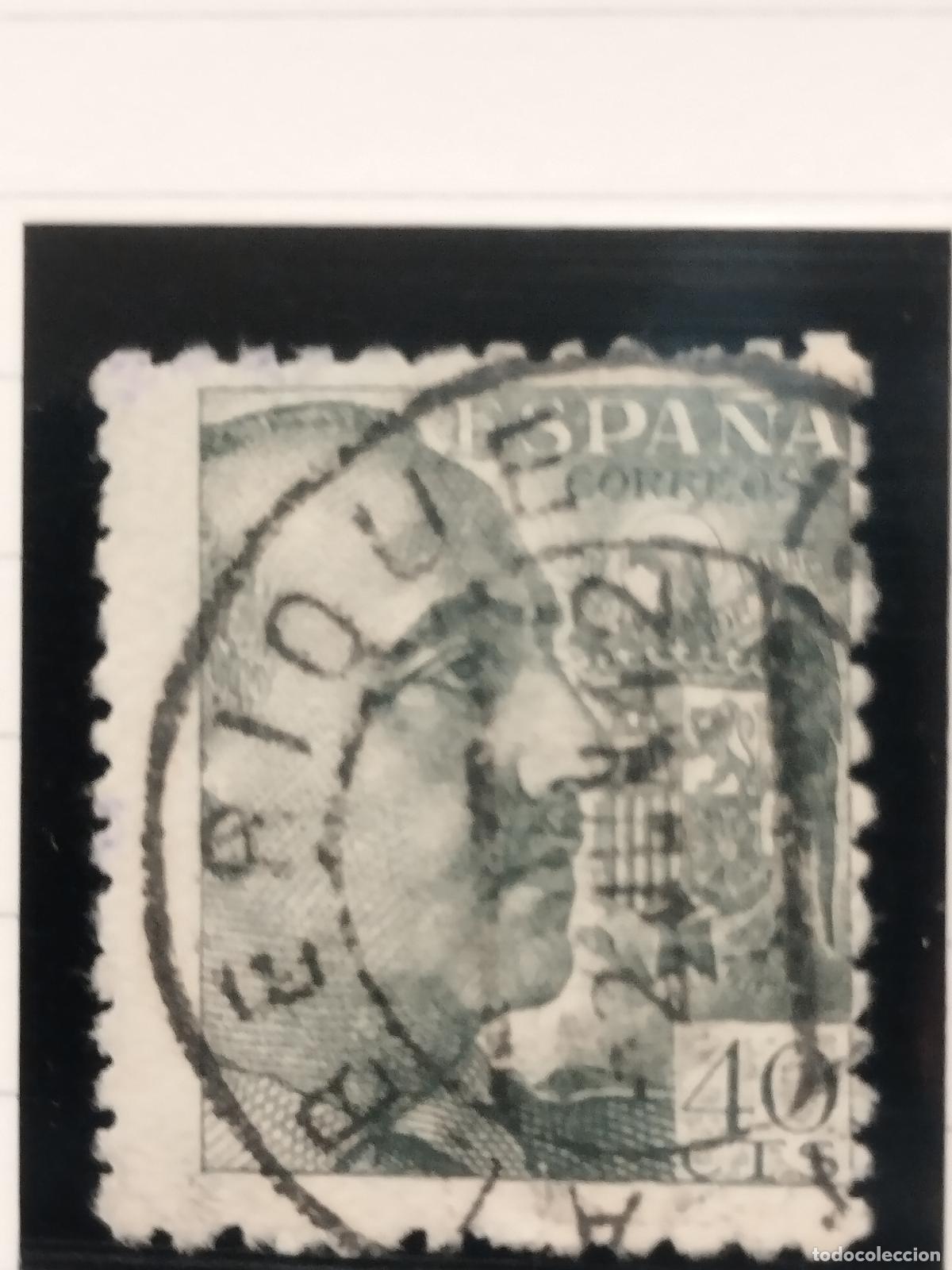 Sellos: SEV ESPA&Ntilde;A. EDIFIL 925. FECHADOR DE ALBARIQUE. VALENCIA. RARO Y BONITO. 02/06/1942